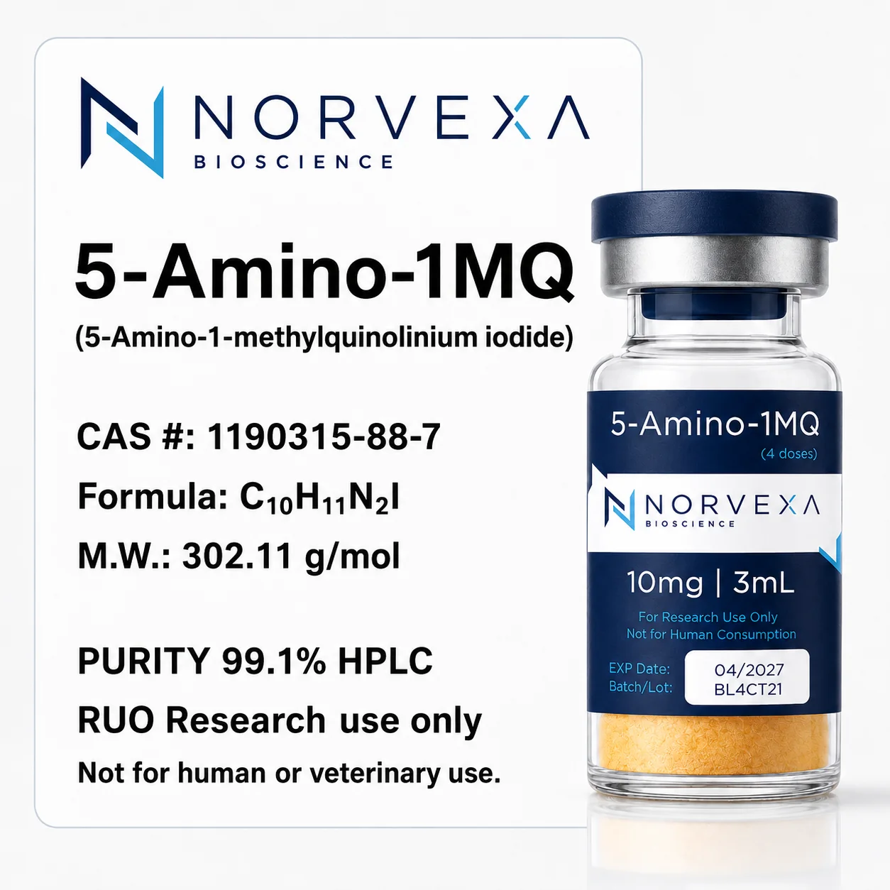 5-Amino-1MQ research product